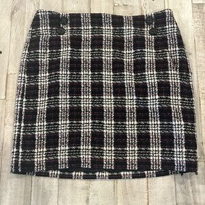 Ann Taylor Loft Plaid Skirt
